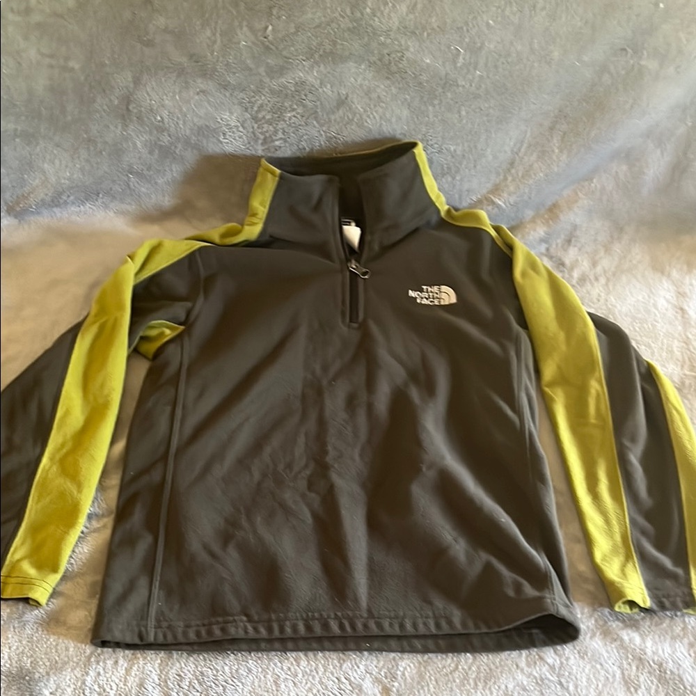 The North Face Kids Jacket - Gray and Green